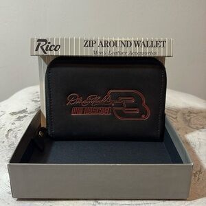 New in Box Vintage Dale Earnhardt Zip Around Wallet VTG NASCAR Memorabilia NWT